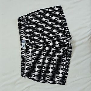 OLD NAVY | Set of Shorts, Black & White Ikat/ Blue & White Gingham